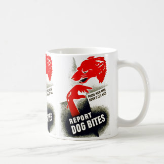 Taza De Café Reportar picaduras de perro