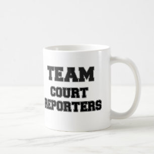 Taza De Café Reporteros de corte del equipo