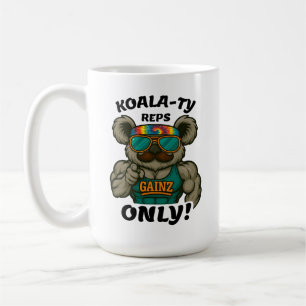 Taza De Café Representantes de Koala-ty solamente – divertido e