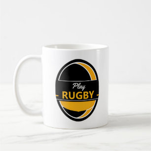 Taza De Café Reproducir Rugby Mug