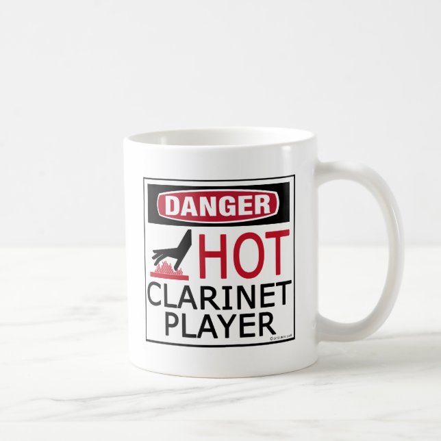Taza De Café Reproductor de Clarinet caliente (Derecha)