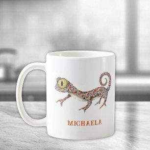 Taza De Café Reptile Cute Personalizado