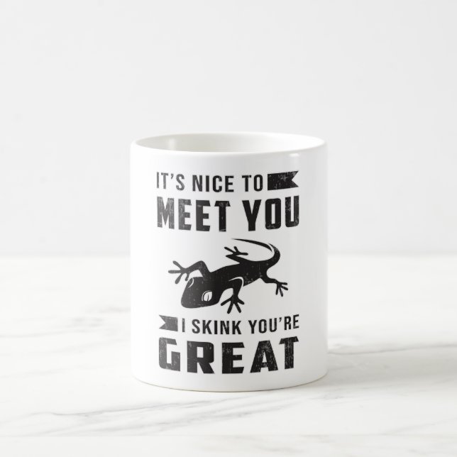 Taza De Café Reptile Gecko Lizard Reptiles Lover Gracioso Regal (Centro)