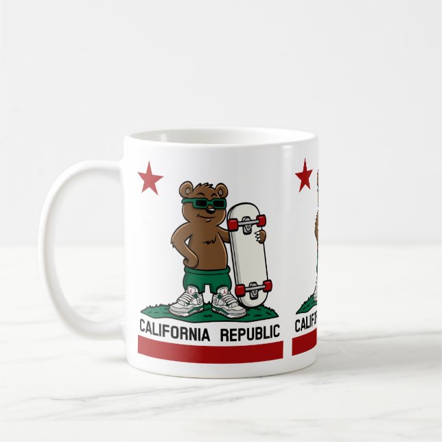 Taza De Café República California (Izquierda)