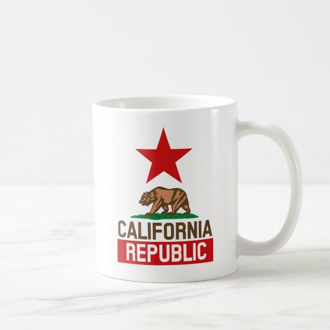 Taza De Café República de California (Derecha)