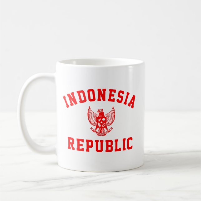 Taza De Café República de Indonesia (Izquierda)