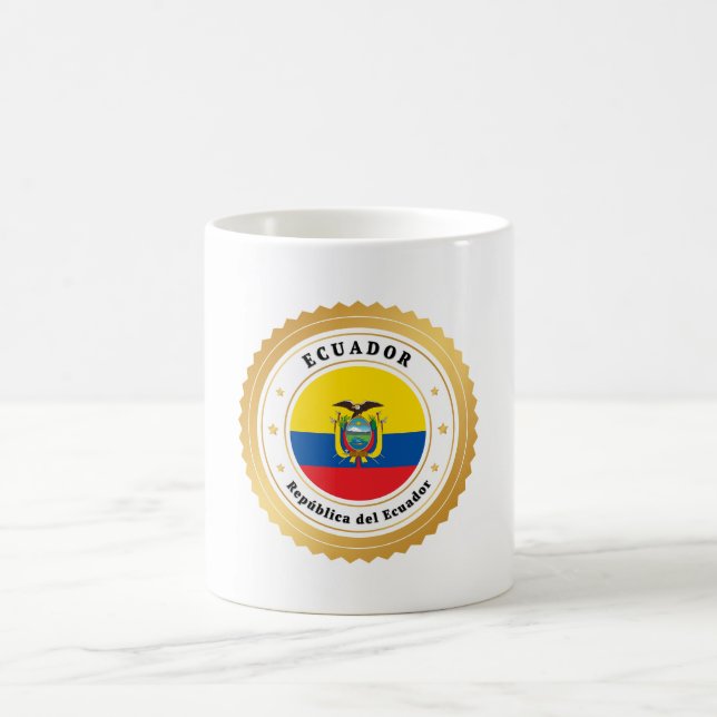 Taza De Café República del Ecuador (Centro)