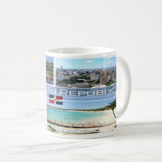 Taza De Café República Dominicana - (Anverso derecho)