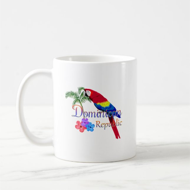 Taza De Café República Dominicana Tropical (Izquierda)