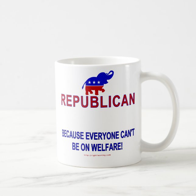 Taza De Café Republicano porque… (Derecha)