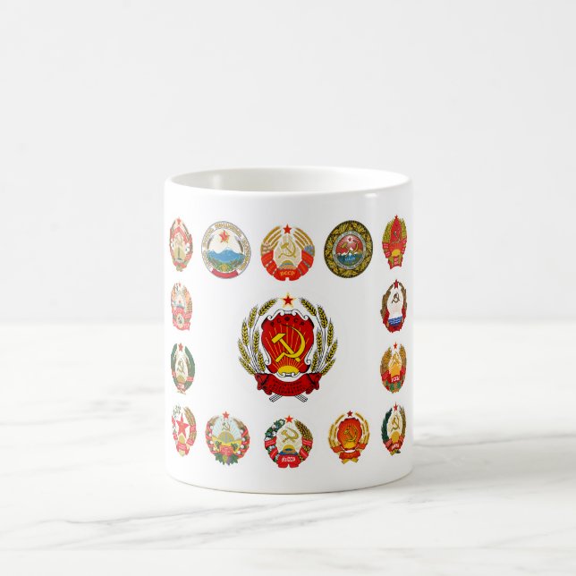 Taza De Café Repúblicas de la Unión Soviética (Centro)