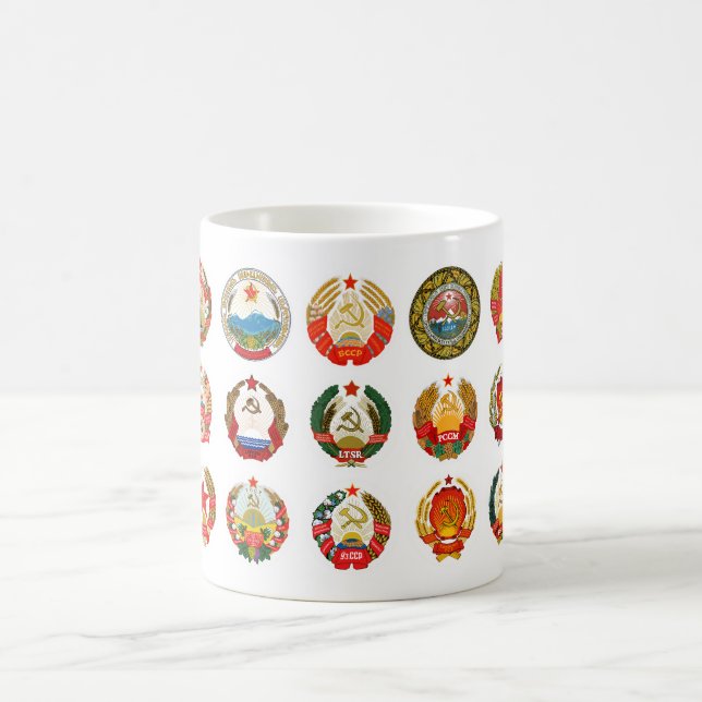 Taza De Café Repúblicas de la Unión Soviética (Centro)