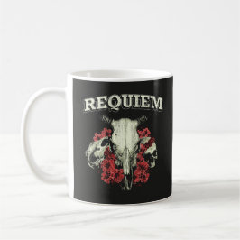 Taza De Café Requiem - Diseño de calzado gótico
