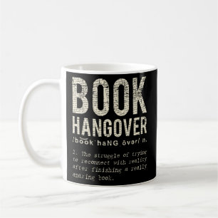 Taza De Café Resaca de libro para el gusano del libro