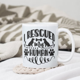 Taza De Café Rescaté a mi humano