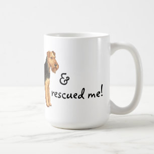 Taza De Café Rescate de Welsh Terrier