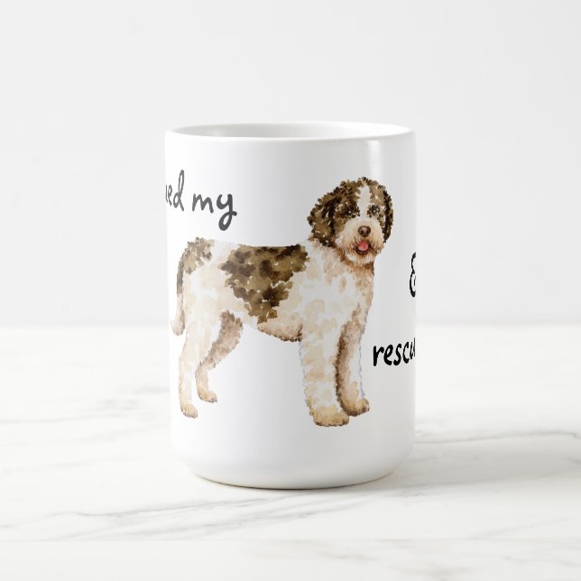 Taza De Café Rescate Lagotto (Centro)