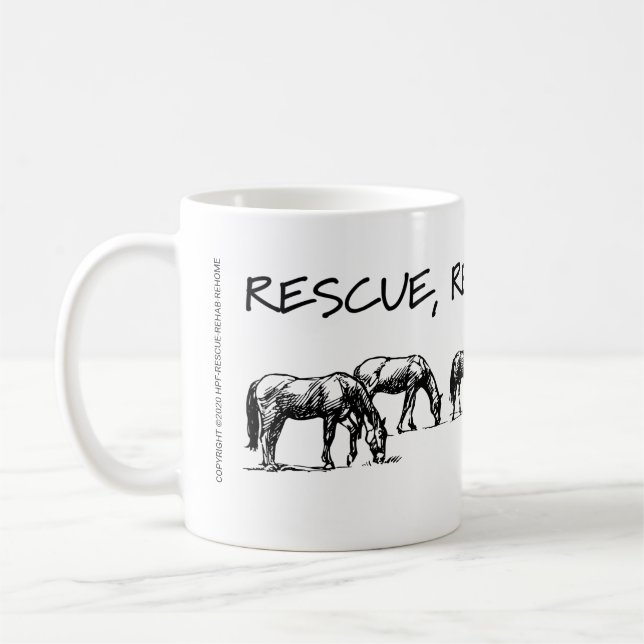 Taza De Café Rescate, rehabilitación y rehogar del café (Izquierda)