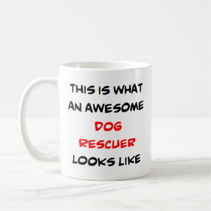 Taza De Café rescatista de perros, impresionante