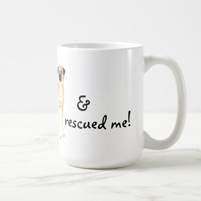Taza De Café Rescue Anatolian Shepherd (Derecha)