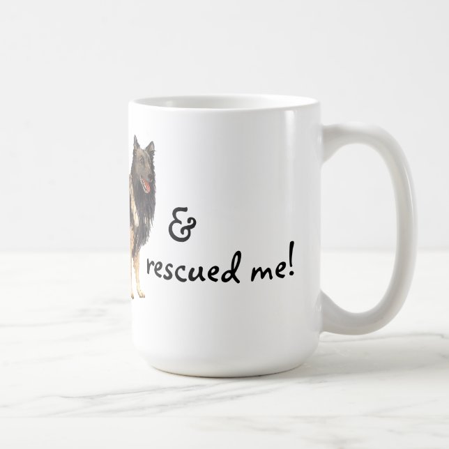 Taza De Café Rescue Belga Tervuren (Derecha)