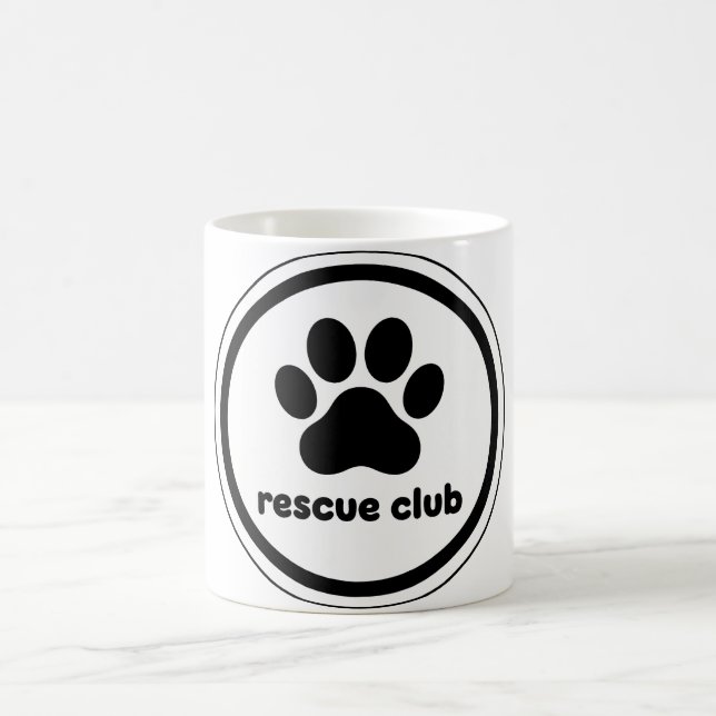 Taza De Café Rescue Club – United by Paws (Centro)