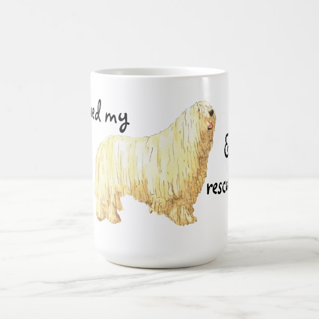 Taza De Café Rescue Komondor (Centro)