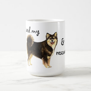 Taza De Café Rescue Lapphund finlandés