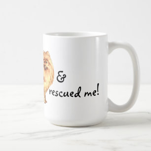 Taza De Café Rescue Pomeranian