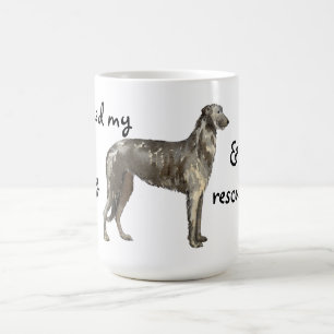 Taza De Café Rescue Scottish Deerhound