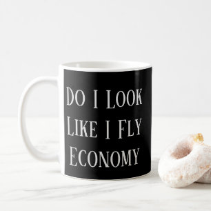Taza De Café Reserva de vuelo de avión piloto Texto de cita div