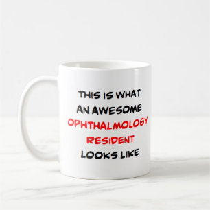 Taza De Café residente en oftalmología, increíble