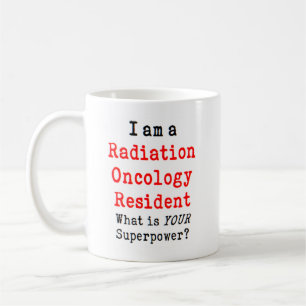Taza De Café residente en oncología de la radiación
