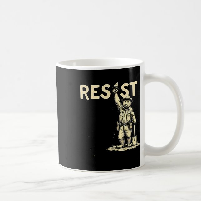 Taza De Café Residuo de oso 1 (Derecha)