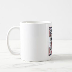Taza De Café Resina Patriótica