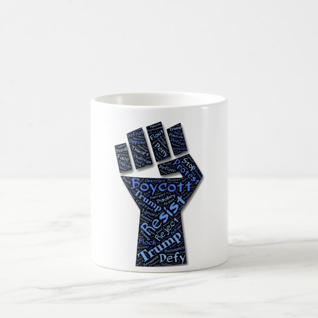 Taza De Café Resist Coffee Mug (Centro)