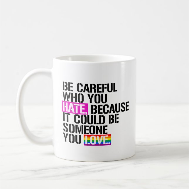 TAZA DE CAFÉ RESISTENCIA DE LGBT (Izquierda)