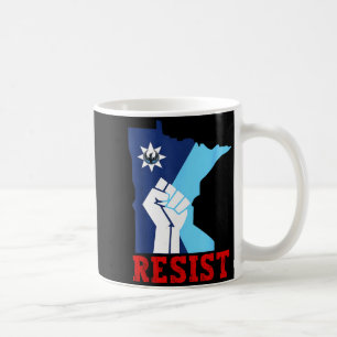 Taza De Café Resistencia Mínima Rebelde de Minnesota Nuevo Esta