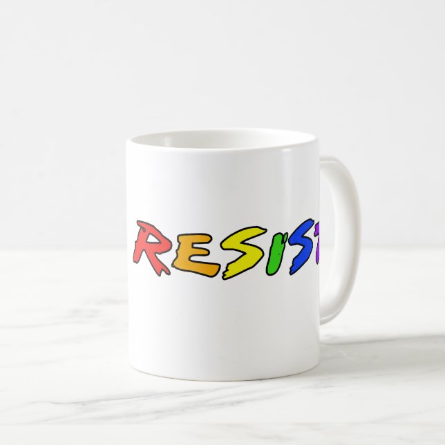 Taza De Café ¡Resistid! (Anverso derecho)
