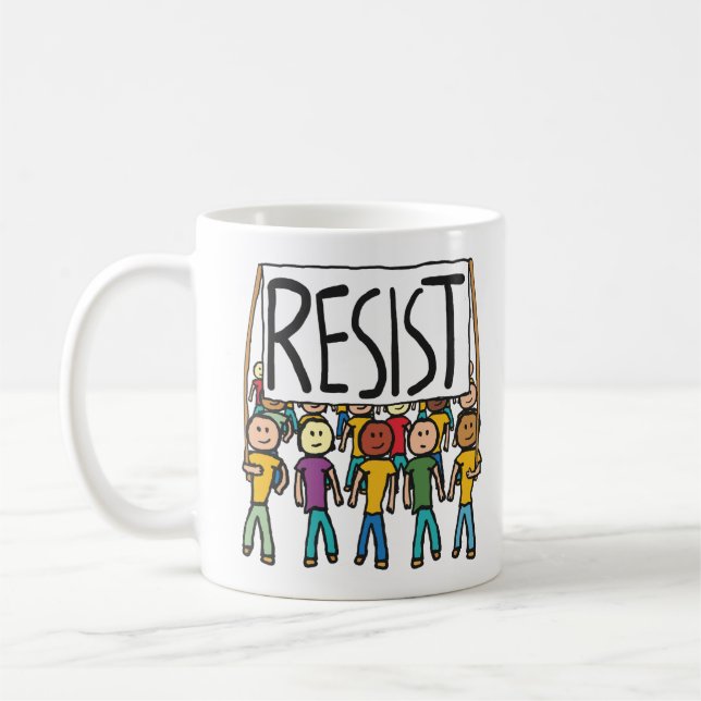 Taza De Café Resistir (Izquierda)