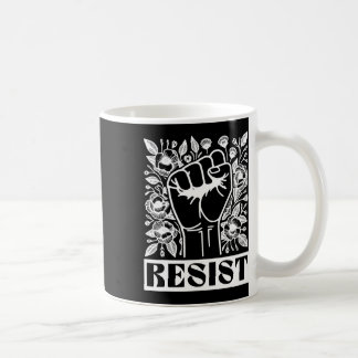 Taza De Café Resistir al activismo político anti Trump