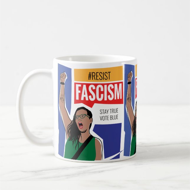 Taza De Café Resistir el fascismo (Izquierda)