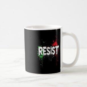 Taza De Café Resistir la protesta política 1