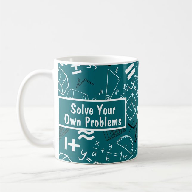 Taza De Café resolver sus propios problemas matemáticas turques (Izquierda)