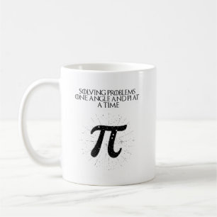 Taza De Café Resolviendo Problemas Un Ángulo Pi A La Vez