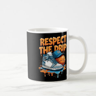 Taza De Café Respetar El Drip Sneaker Swag Sketll Estilo Callej