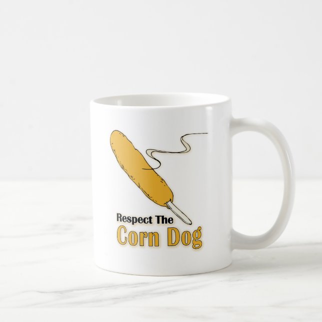 Taza De Café ¿Respete el perro de maíz? (Derecha)