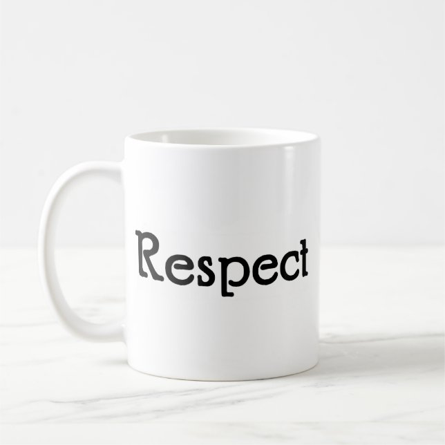 Taza De Café Respeto (Izquierda)