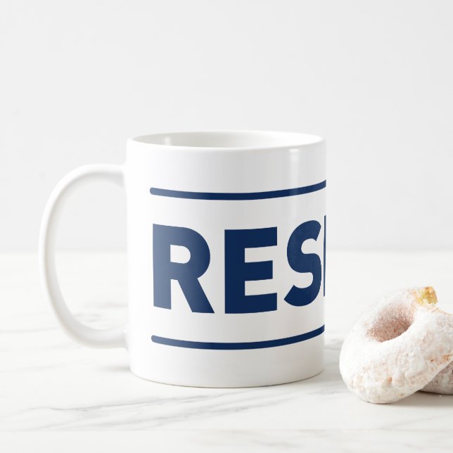 Taza De Café Respeto (Con donut)