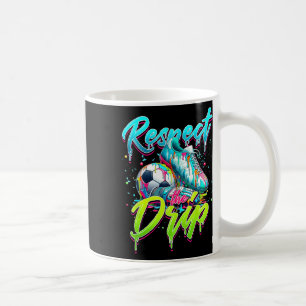 Taza De Café Respeto El Drip Fútbol Helado Drip Drip Con Drogk